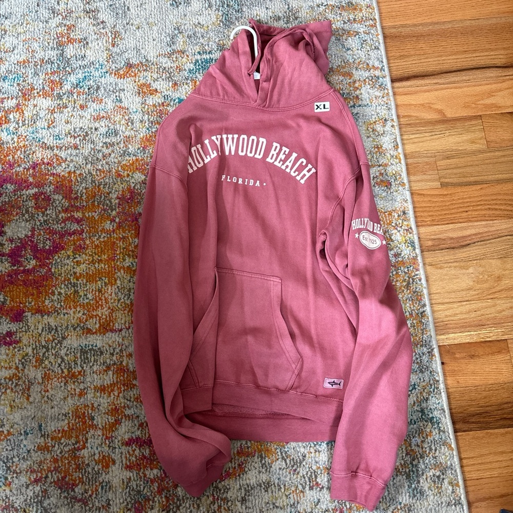 Hollywood Beach Pink Hoodie